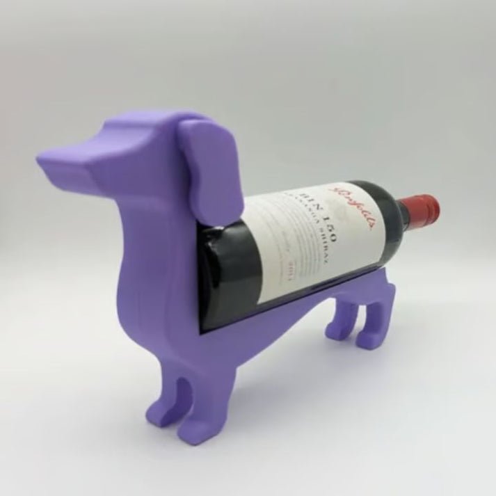 DogBottle | Support de bouteille de vin en forme de teckel