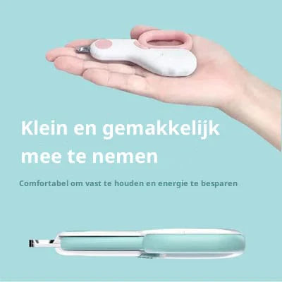 PetCare Ciseaux à Ongles - Coupe sécurisée et facile avec lumière