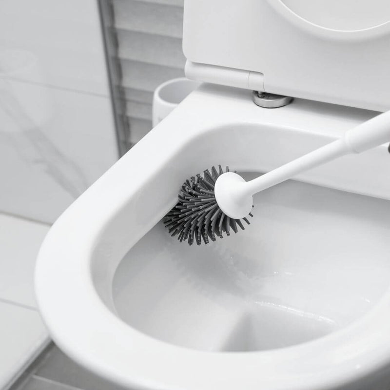 Brosse de toilette avec support