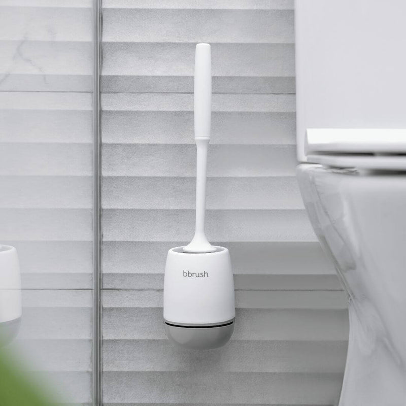Brosse de toilette avec support