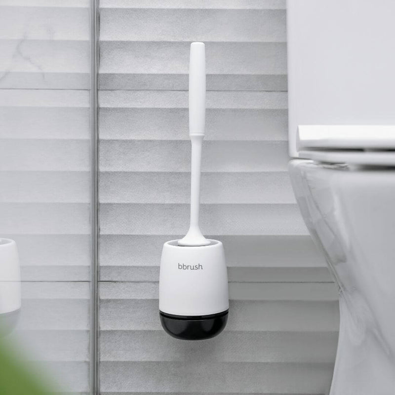 Brosse de toilette avec support