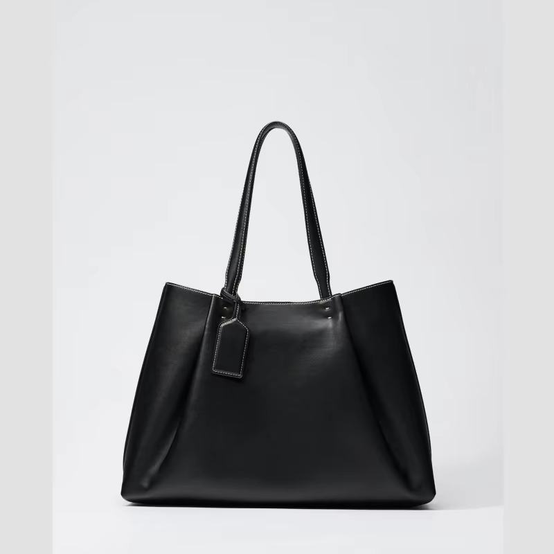 Sac à main de luxe pour femme, design élégant avec poignée supérieure et clip
