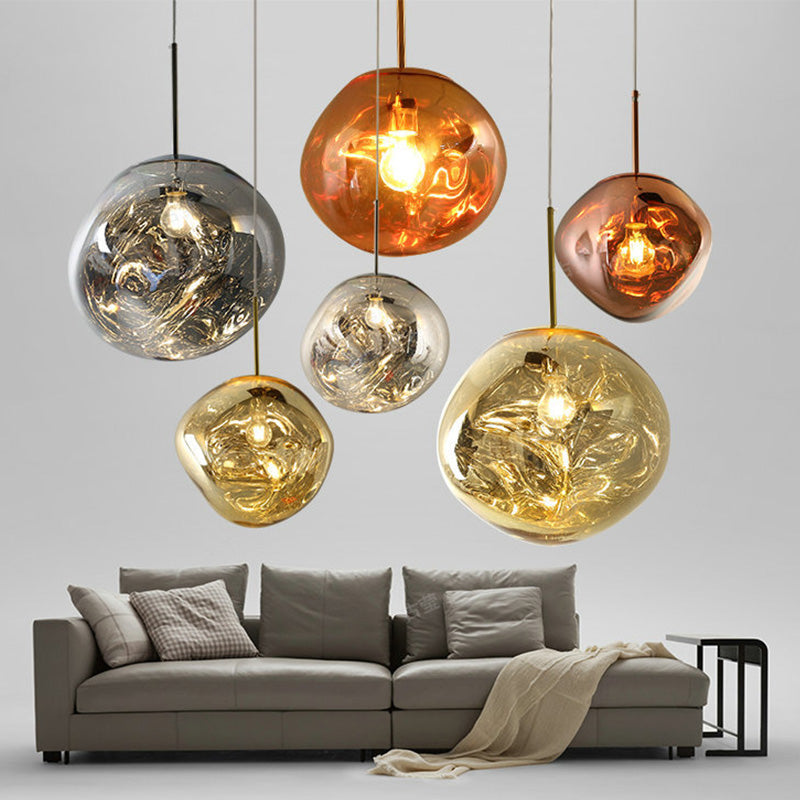 Lampe Suspendue Moderne en Verre pour Intérieurs Élégants