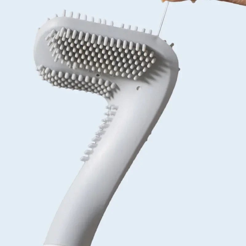 Brosse de toilette en silicone hygiénique