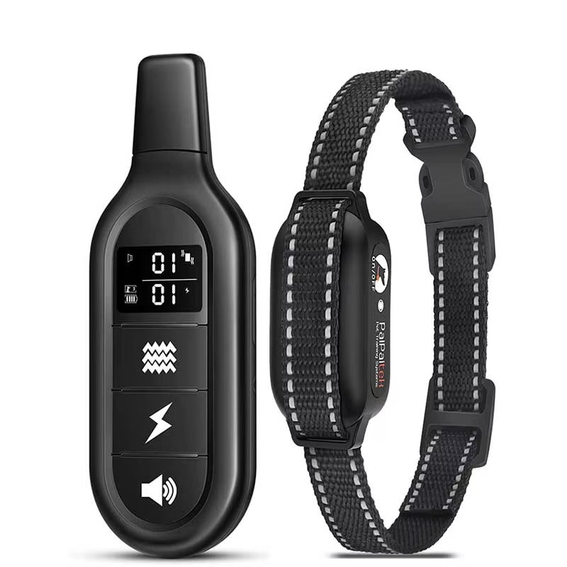 Collier de dressage pour chien étanche et rechargeable 1000m