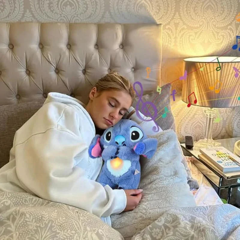 Douce veilleuse en peluche pour des nuits paisibles