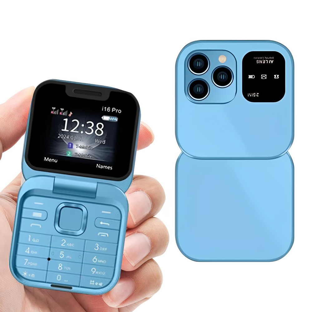 Skanto | Téléphone à clapet Dual SIM | Écran 1,77" | 1000 mAh | Micro USB