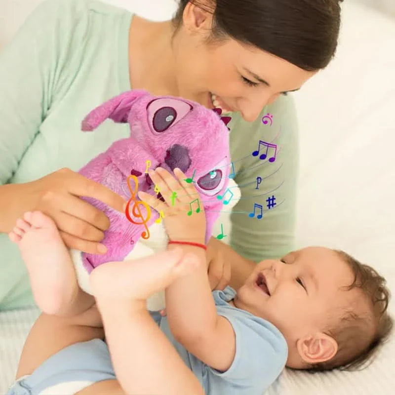 Douce veilleuse en peluche pour des nuits paisibles