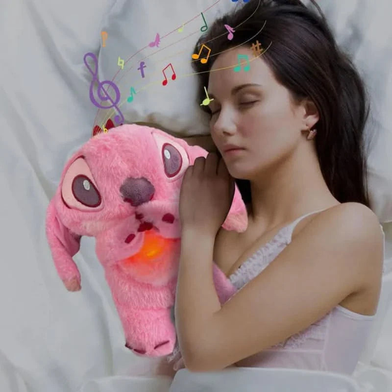 Douce veilleuse en peluche pour des nuits paisibles