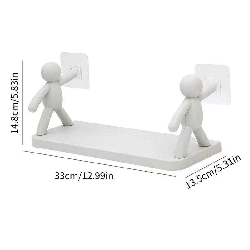 Étagère de rangement pour cuisine et WC