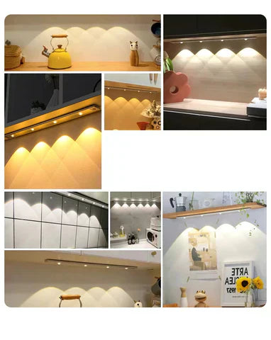 Skanto | Lampe LED sans fil avec capteur de mouvement – Rechargeable et réglable (3 couleurs)