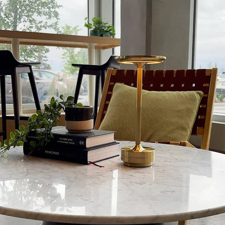 LuminLight | Lampe de Table LED Sans Fil Rechargeable Dimmable