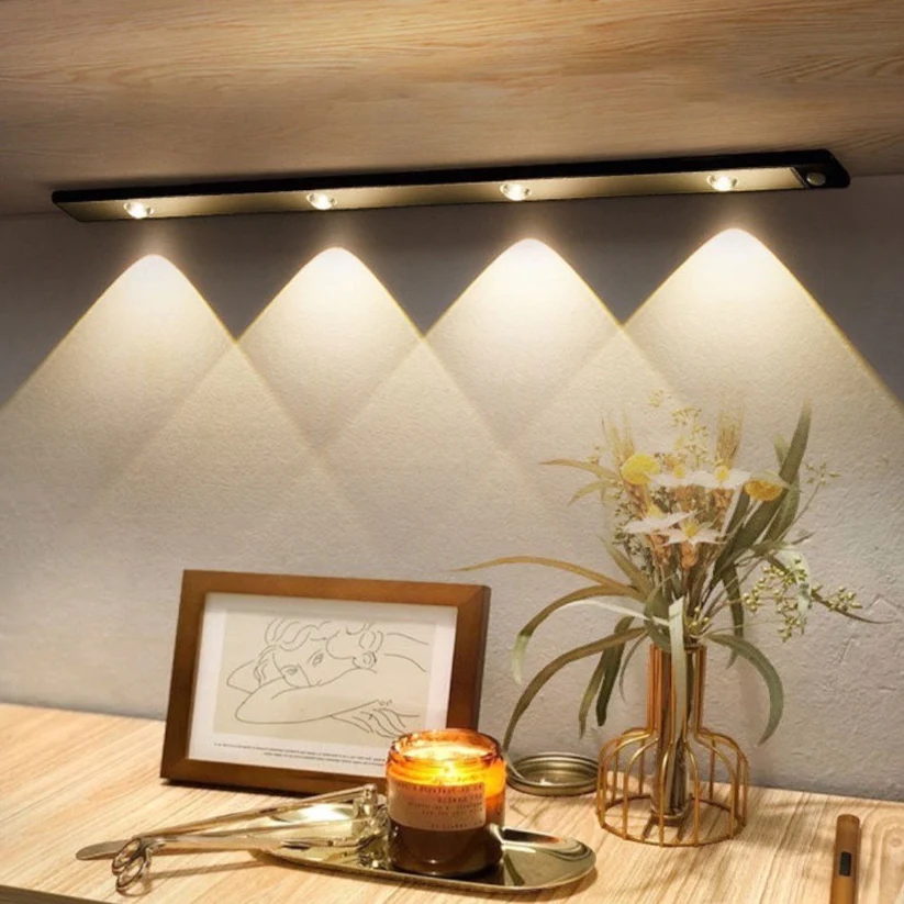 Lampe LED Sans Fil avec Capteur de Mouvement et Lumière Réglable