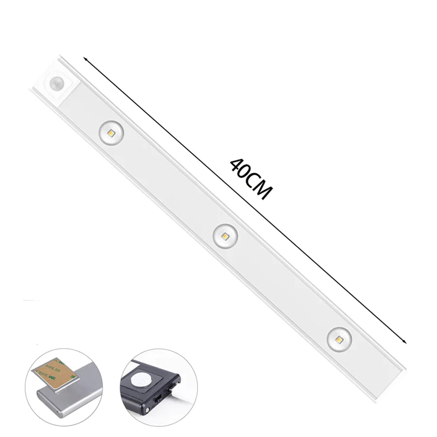 Lampe LED Sans Fil avec Capteur de Mouvement et Lumière Réglable