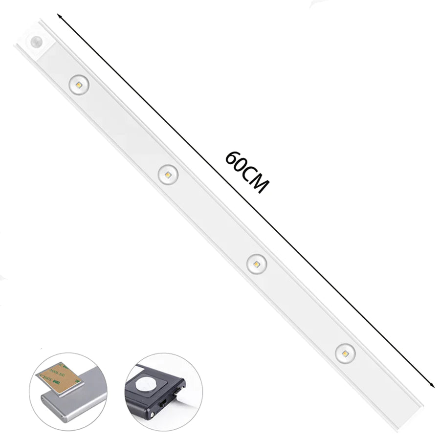 Lampe LED Sans Fil avec Capteur de Mouvement et Lumière Réglable