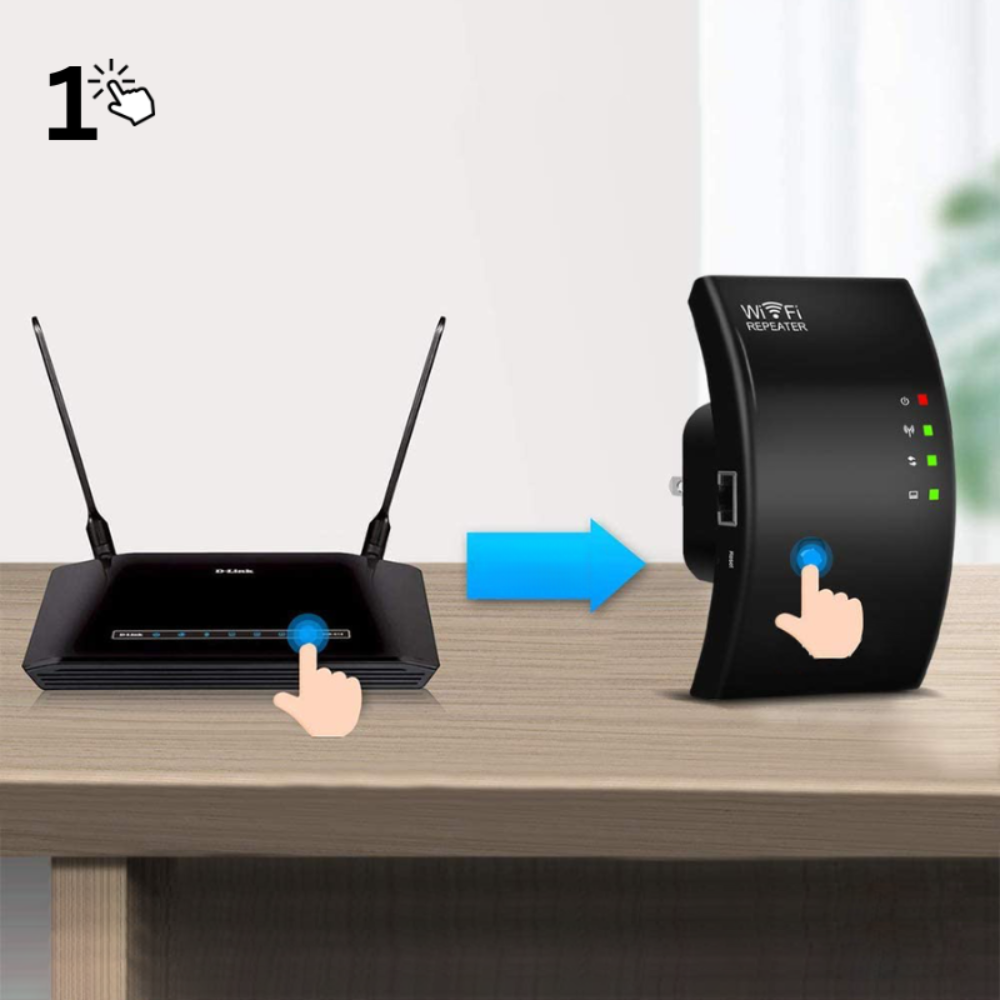 Link - Amplificateur de Signal WiFi Sans Fil | Élargissez Votre Réseau