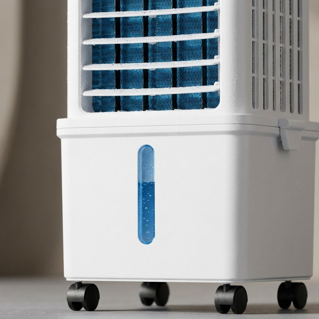 Climatiseur Portable 3-en-1 : Refroidisseur d'Air, Déshumidificateur & Ventilateur