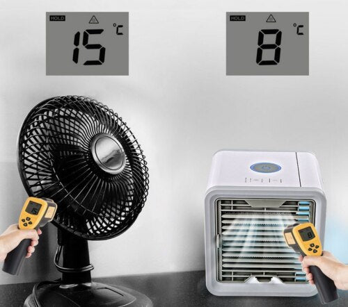 Climatiseur mobile 3-en-1 Unisexe avec refroidisseur, humidificateur, purificateur d'air