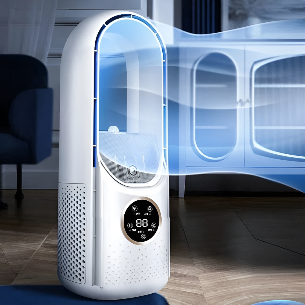 Refroidisseur d'air portable silencieux unisexe pour la maison et le bureau
