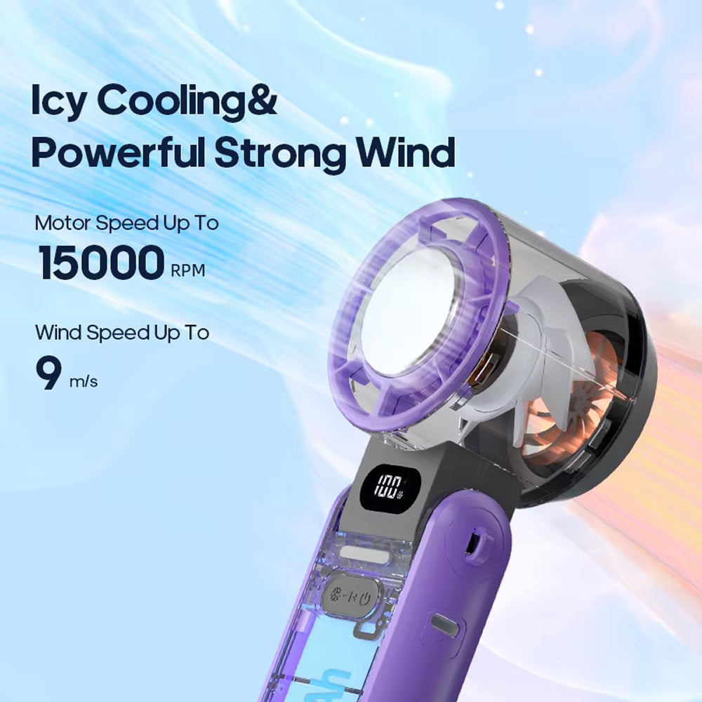 Ventilateur Turbo Portable avec Refroidissement à Semiconducteur - Refroidissement Direct