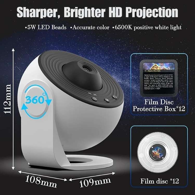 Projecteur Galaxie 360° Univers Rêveur