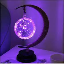 Lampe de Lune Rêveuse - Verre Borosilicaté
