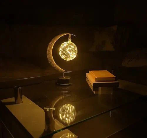 Lampe de Lune Rêveuse - Verre Borosilicaté