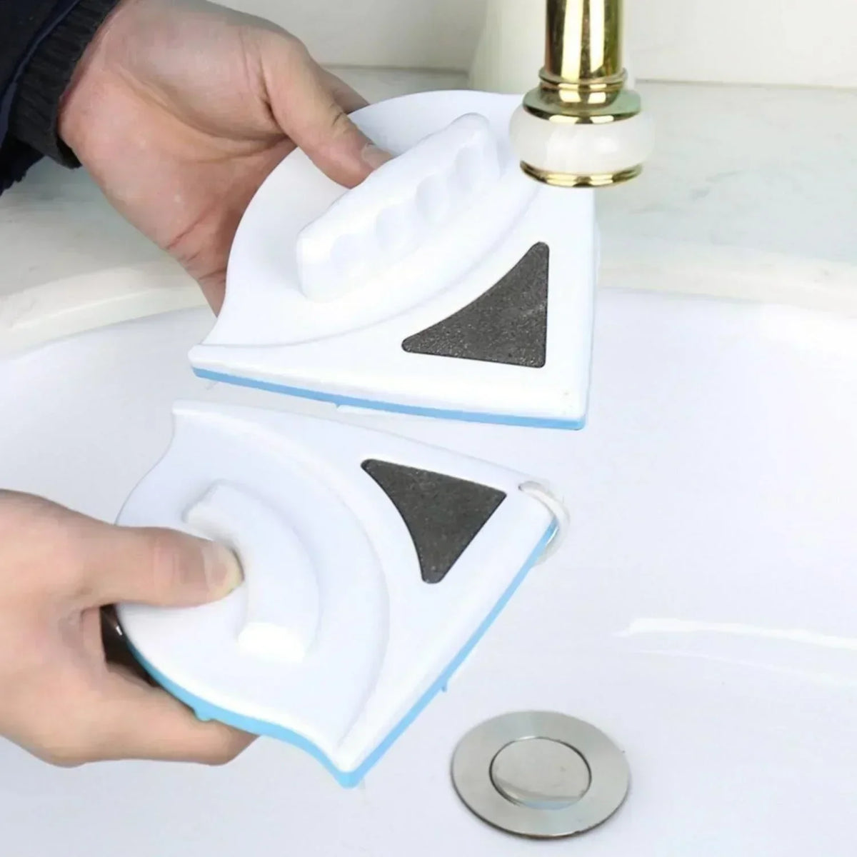 Nettoyeur de Fenêtres Magnétique Double Face pour un Nettoyage de Verre Sans Effort