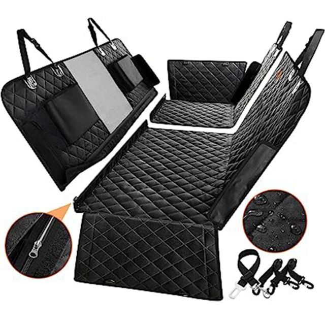 Hamac de Protection de Siège Arrière de Voiture pour Chien Étanche et Durable