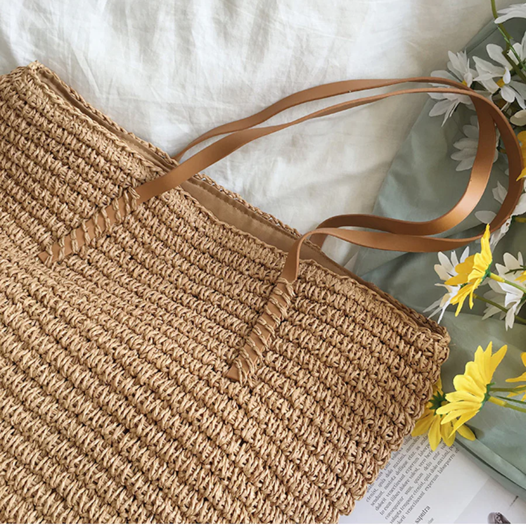 Grand sac à bandoulière avec une bandoulière robuste - TerraWoven