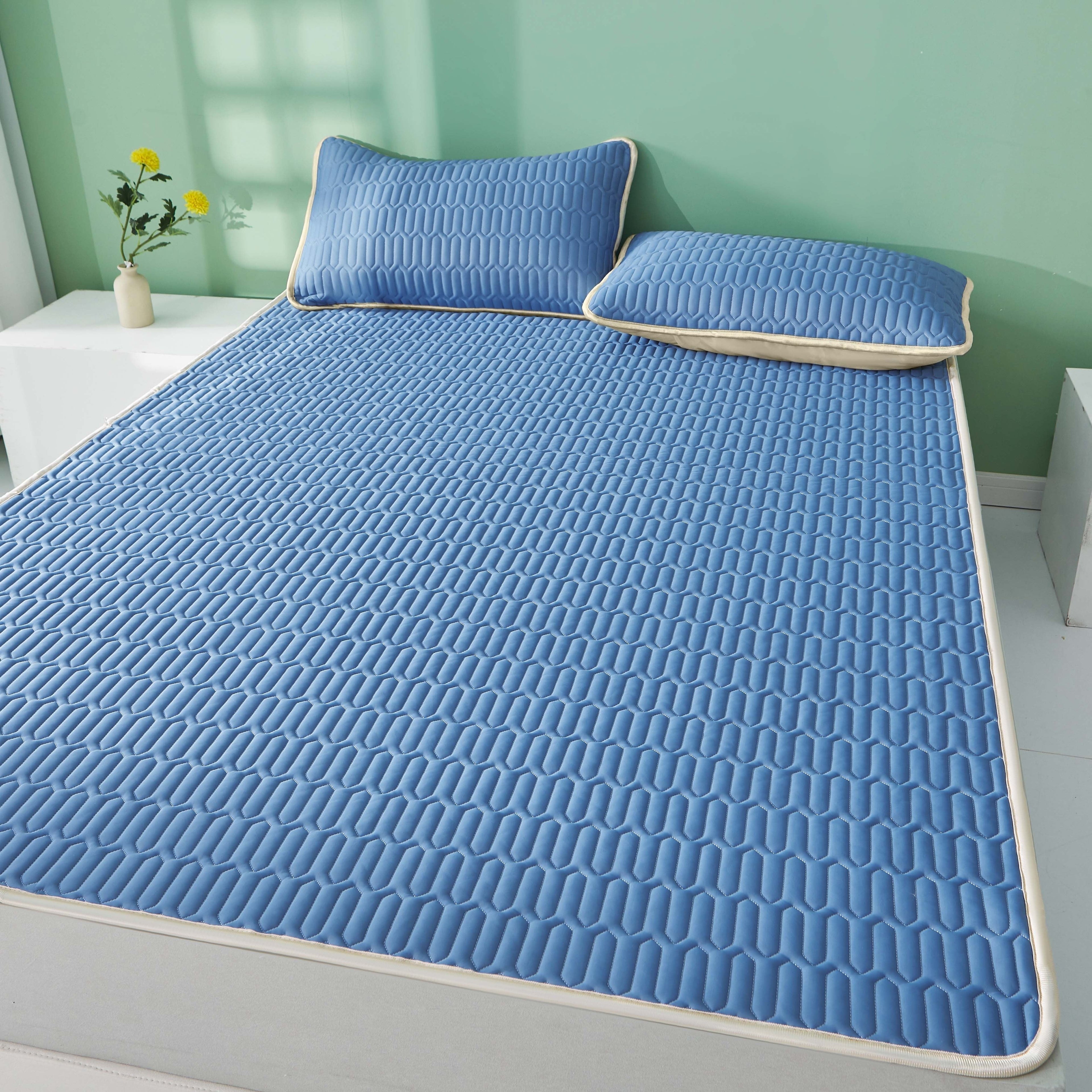 Couette Rafraîchissante en Latex avec Effet Refroidissant