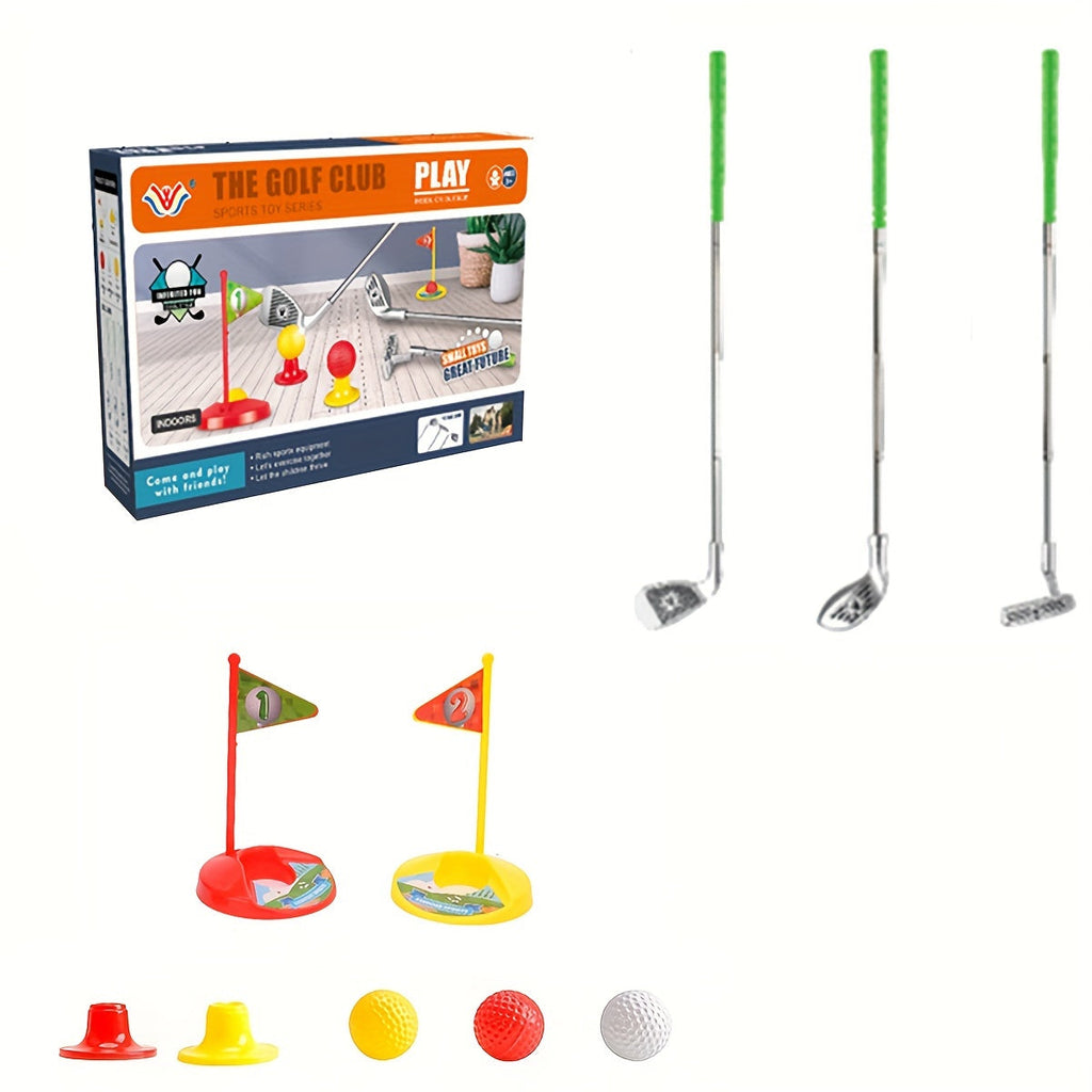 Set de Golf pour Enfants - Clubs Ajustables et Cibles pour un Amusement Infini