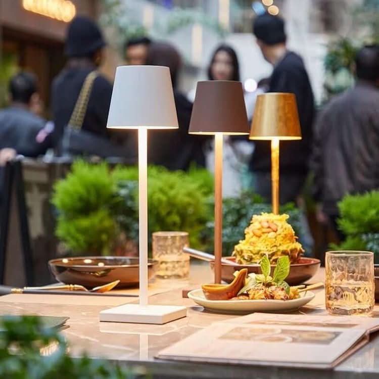 Lampe de table sans fil portable pour un éclairage élégant