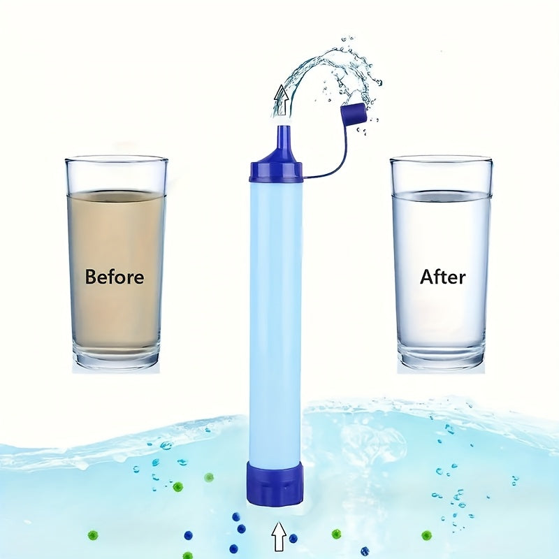 PureFlow Paille Filtre à Eau - Compacte et efficace pour de l'eau potable propre