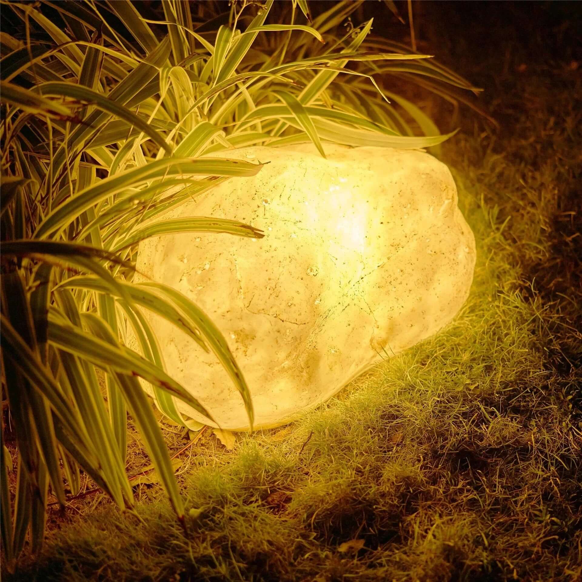 Lampe de Jardin Extérieur - Design en Pierre