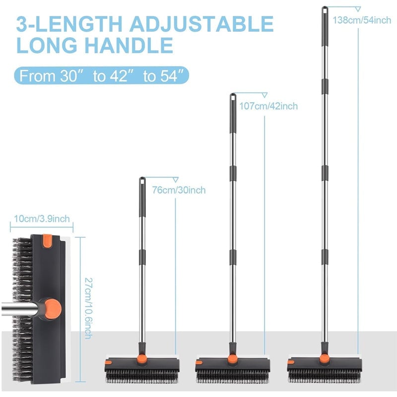 TurboScrub – Brosse de nettoyage sans angle mort