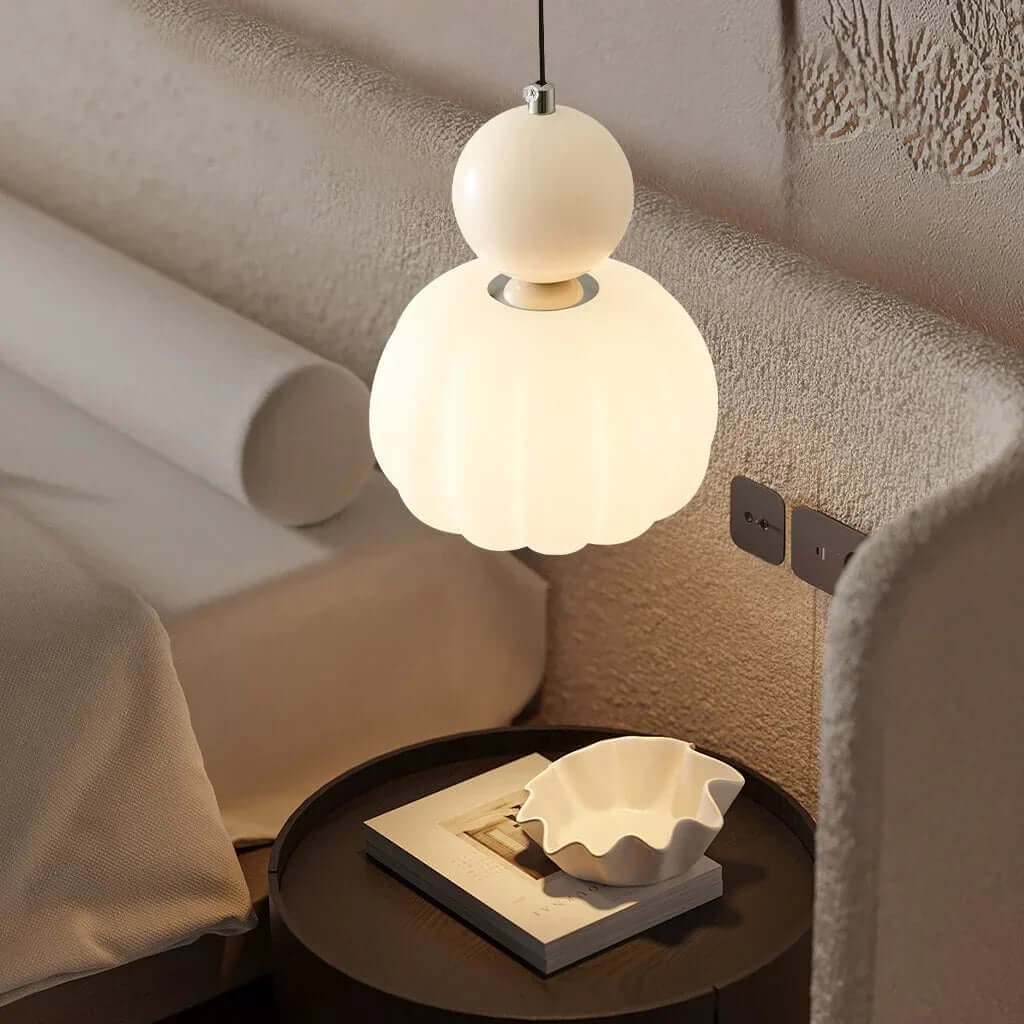 Suspension Art Déco - Style Crème