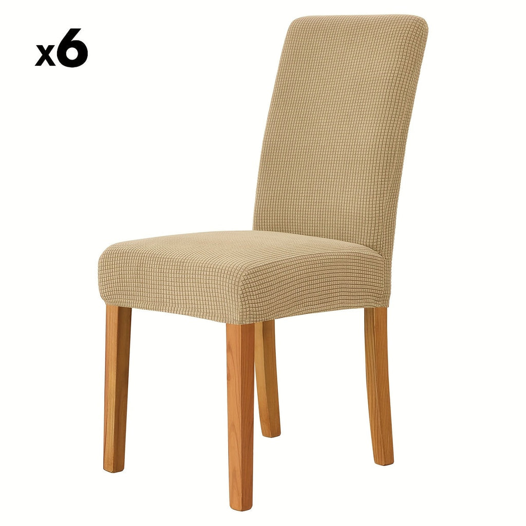 VELVORA FIT – Housses Élastiques Élégantes pour un Renouvellement Instantané des Chaises
