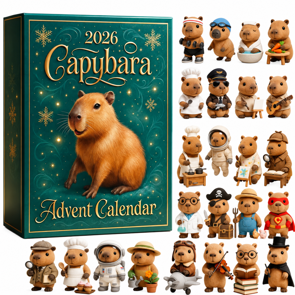 Calendrier de l'Avent Capybara 2026