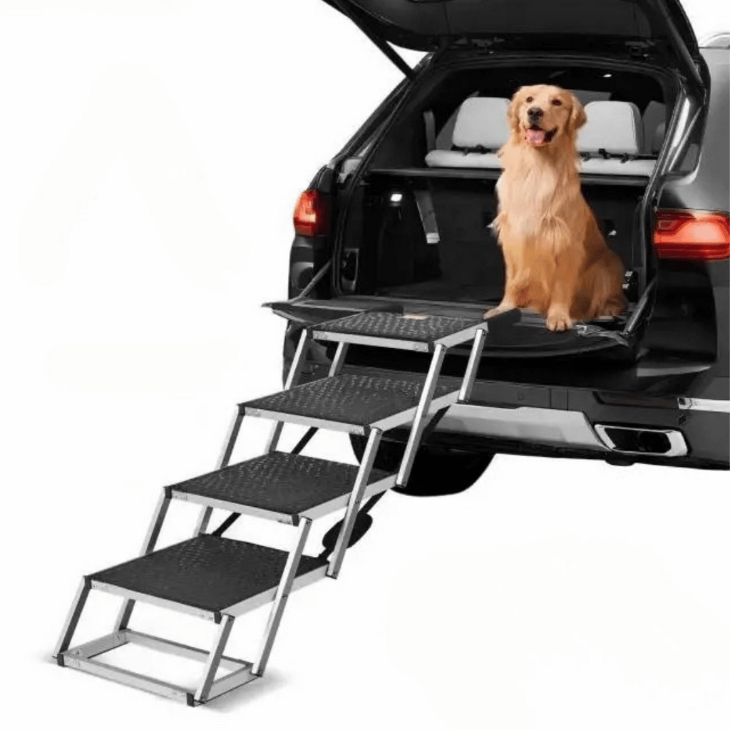 Escaliers de voiture pliants pour chiens - Design Easy-Hop