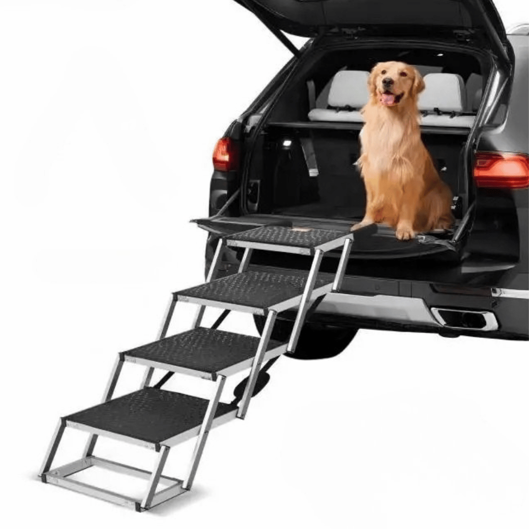 Escaliers de voiture pliants pour chiens - Design Easy-Hop