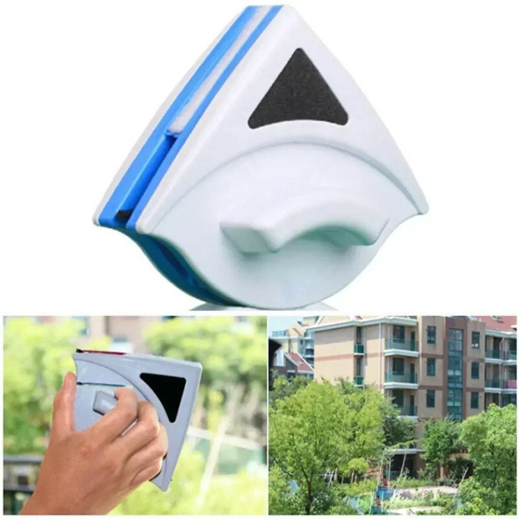 Nettoyeur de fenêtres magnétique double face | Sans traces, efficace et idéal pour les fenêtres difficiles d'accès (3-8mm)