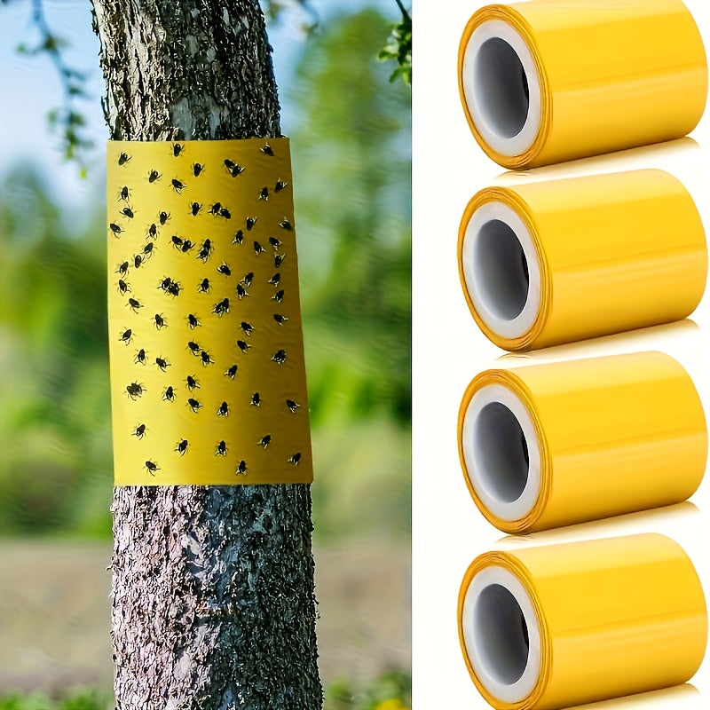 BUGSTRIP – Ruban Barrière Adhésif pour Insectes Extérieurs