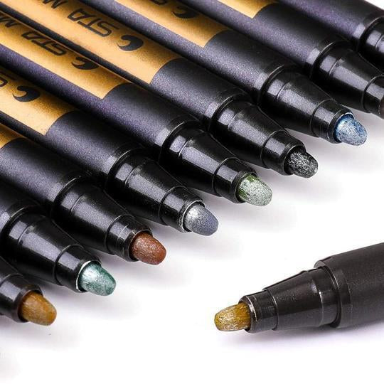FarbMarker™ | Feutres de couleur imperméables pour toutes les surfaces