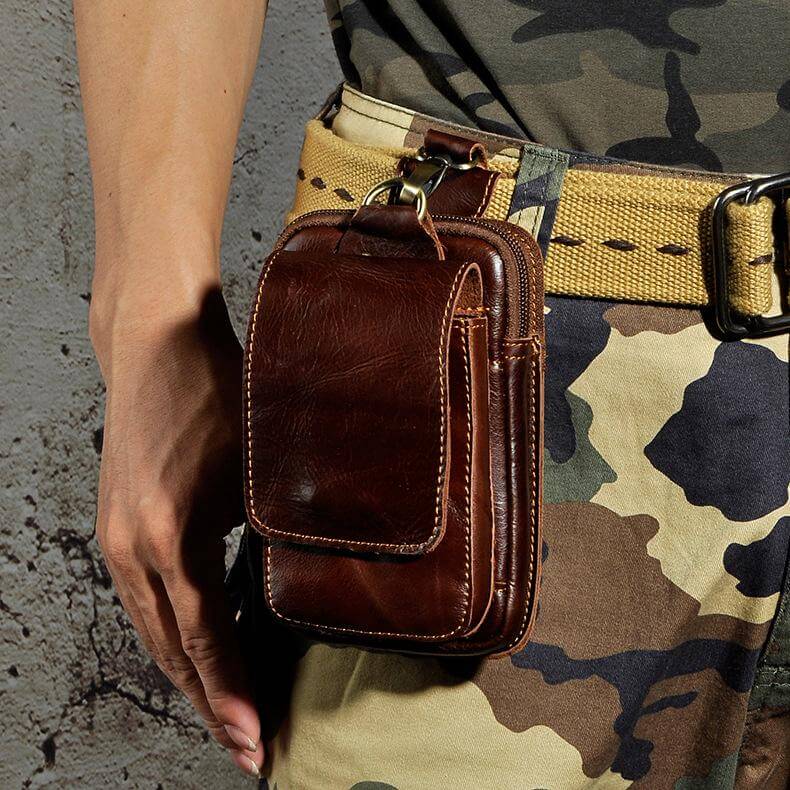 MOVEPOUCH – Sac Banane Croisé pour Hommes pour Voyage et Activités de Plein Air