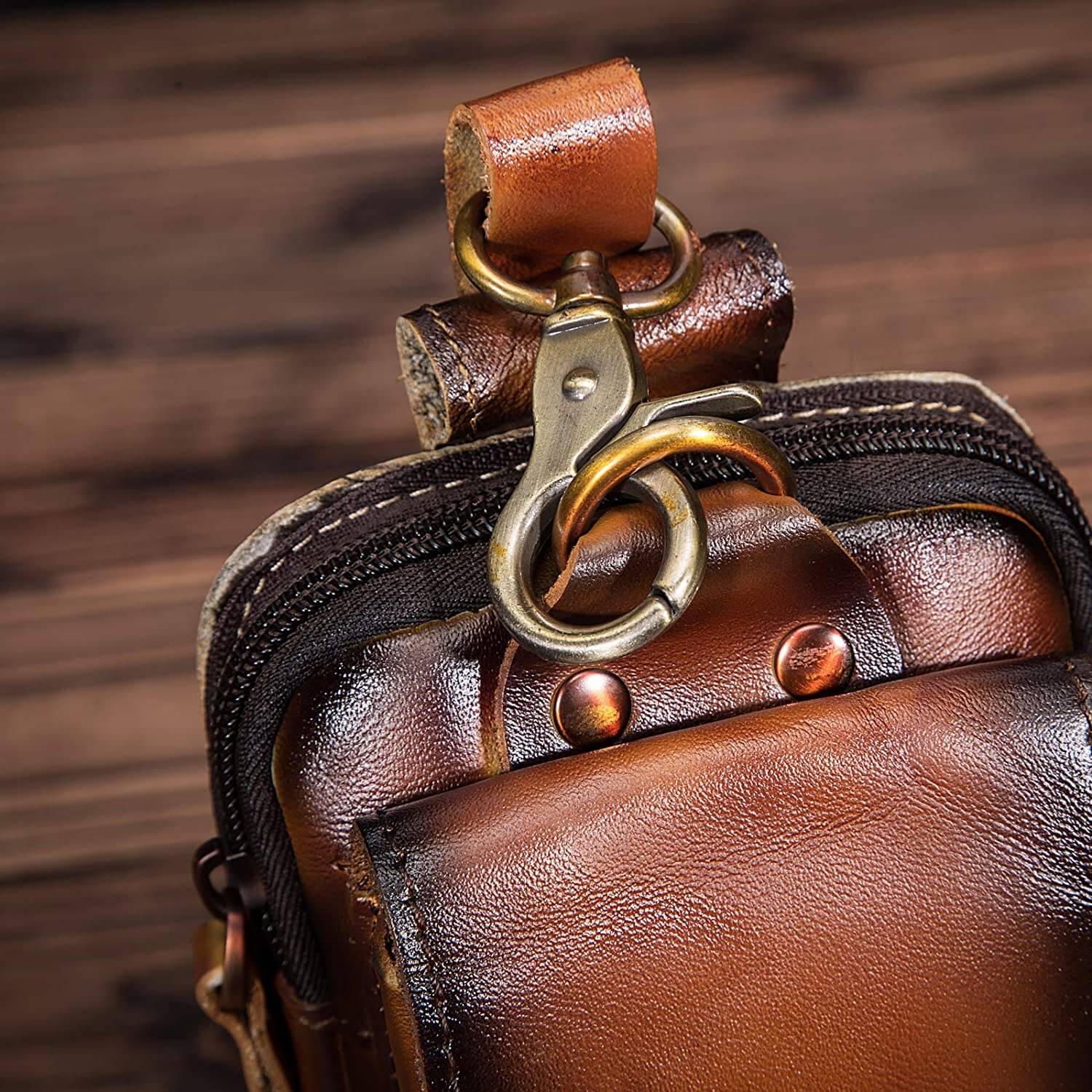 MOVEPOUCH – Sac Banane Croisé pour Hommes pour Voyage et Activités de Plein Air
