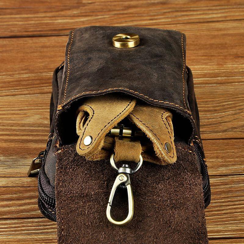MOVEPOUCH – Sac Banane Croisé pour Hommes pour Voyage et Activités de Plein Air
