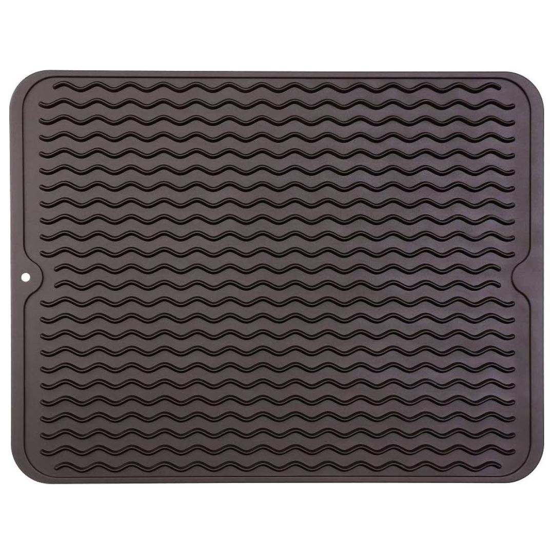 Tapis de séchage en silicone écologique - Utilisations multiples & résistant à la chaleur
