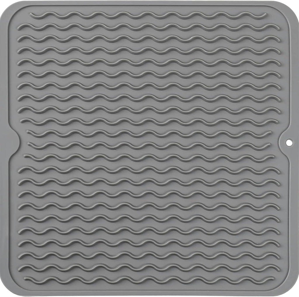 Tapis de séchage en silicone écologique - Utilisations multiples & résistant à la chaleur