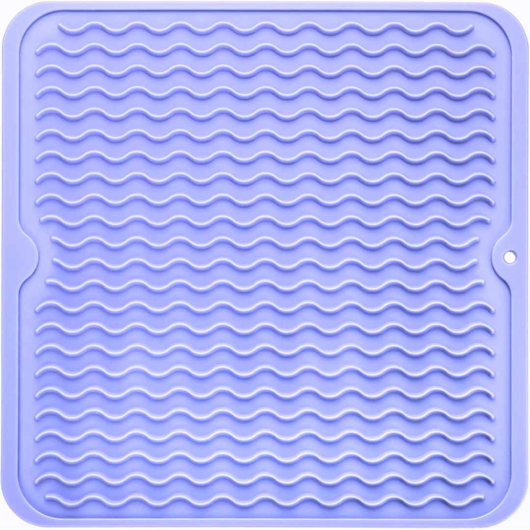 Tapis de séchage en silicone écologique - Utilisations multiples & résistant à la chaleur